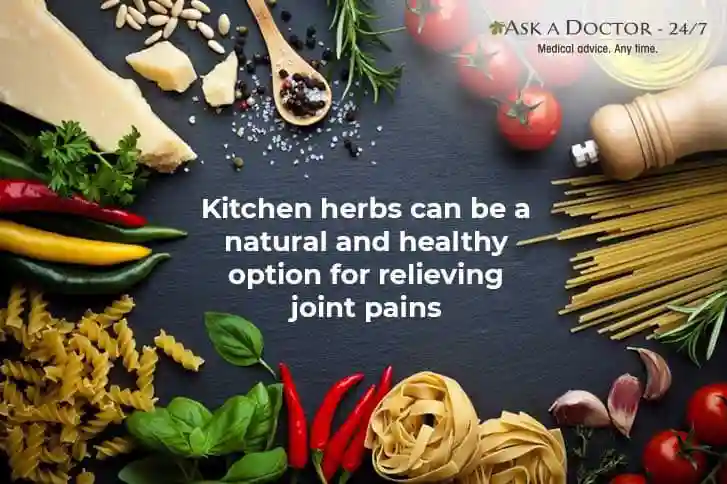  herbs that come straight from kitchen to heal joint pain=